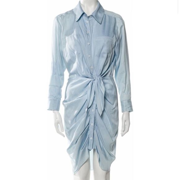 Veronica Beard Blue Shirtdress